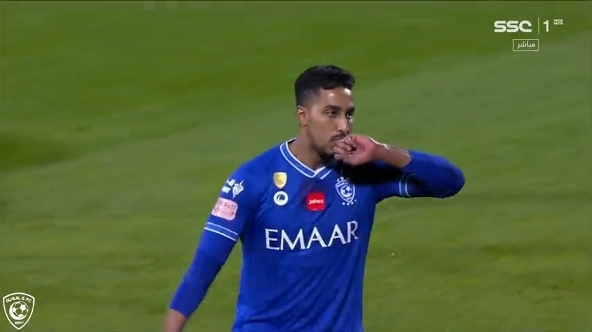 سوپرگل قیچی برگردان سالم الدوساری ستاره الهلال مقابل الفیصلی