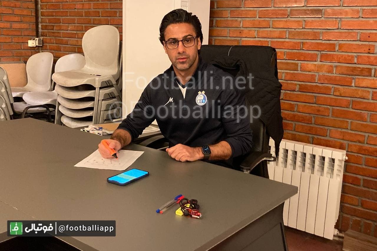 مجیدی از کنفرانس خبری به جلسه فنی رفت