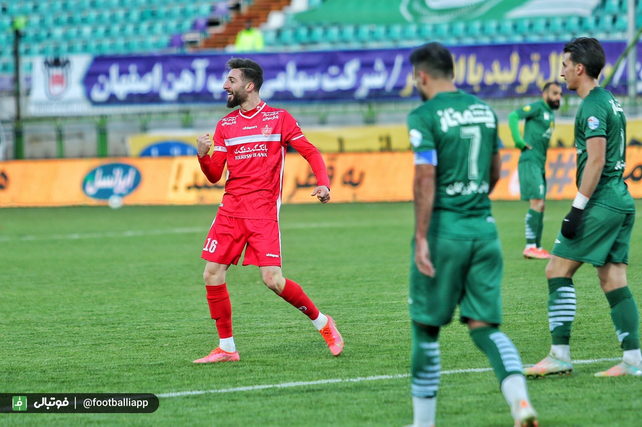 گزارش تصویری اختصاصی/ ذوبآهن صفر - پرسپولیس 3