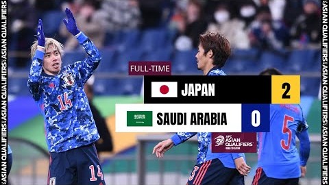 خلاصه بازی ژاپن 2-0 عربستان (مقدماتی جام جهانی 2022)