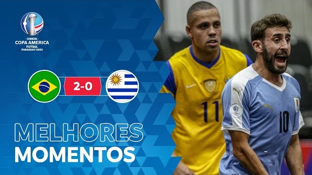 خلاصه بازی برزیل 2-0 اروگوئه (فوتسال جام ملتهای آمریکا 2022)