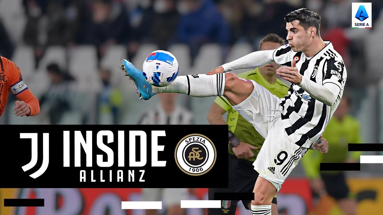 حواشی بازی یوونتوس 1-0 اسپتزیا از زاویه دوربین باشگاه یوونتوس