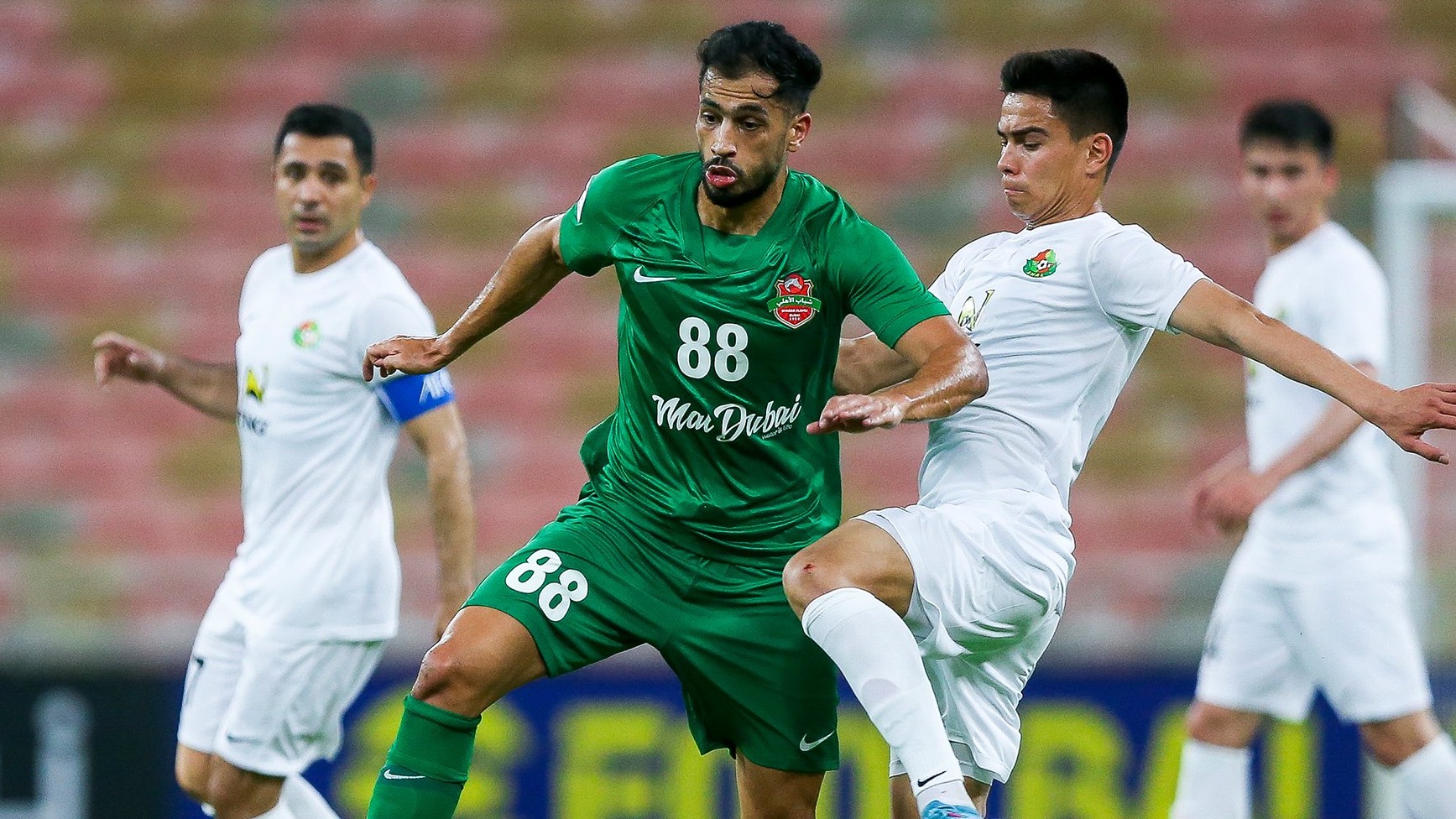 خلاصه بازی آخال ترکمنستان 1-1 شباب الاهلی (گروه فولاد)