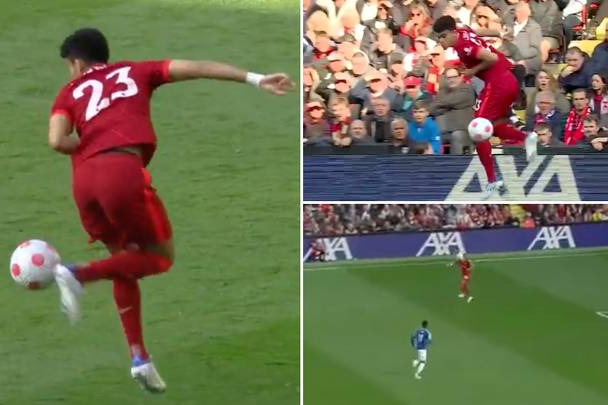 وایرال شدن استپ تکنیکی ستاره تازهوارد لیورپول