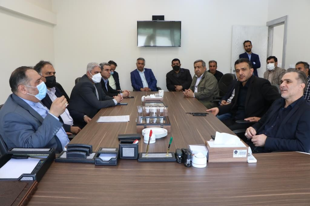 نشست عاصمیوسفی با ماجدی در مرکز ملی فوتبال ایران