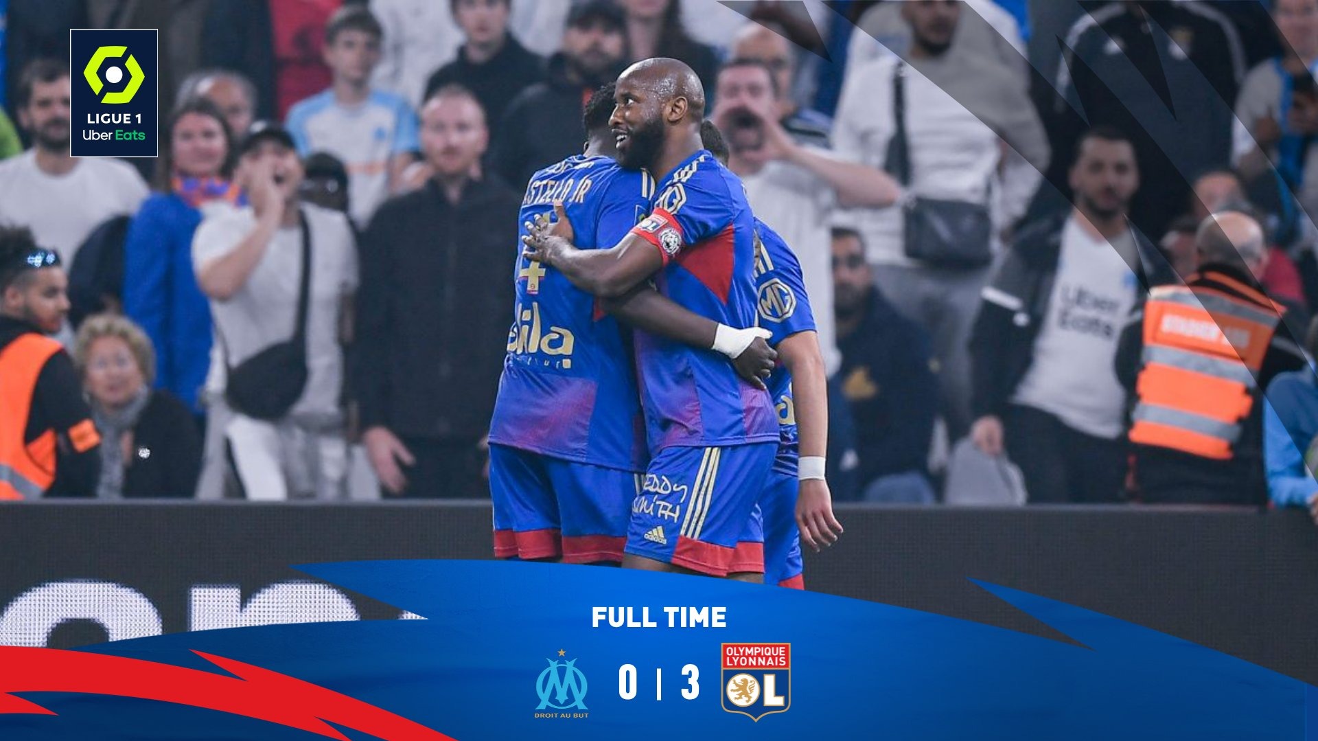 خلاصه بازی مارسی 0-3 لیون