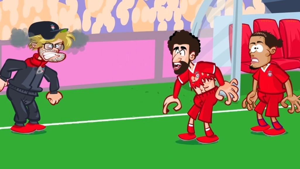 انیمیشن طنز بازی ویارئال 2-3 لیورپول