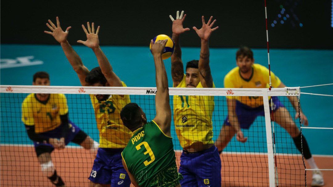خلاصه بازی برزیل 3-0 استرالیا (لیگ ملت های والیبال 2022)