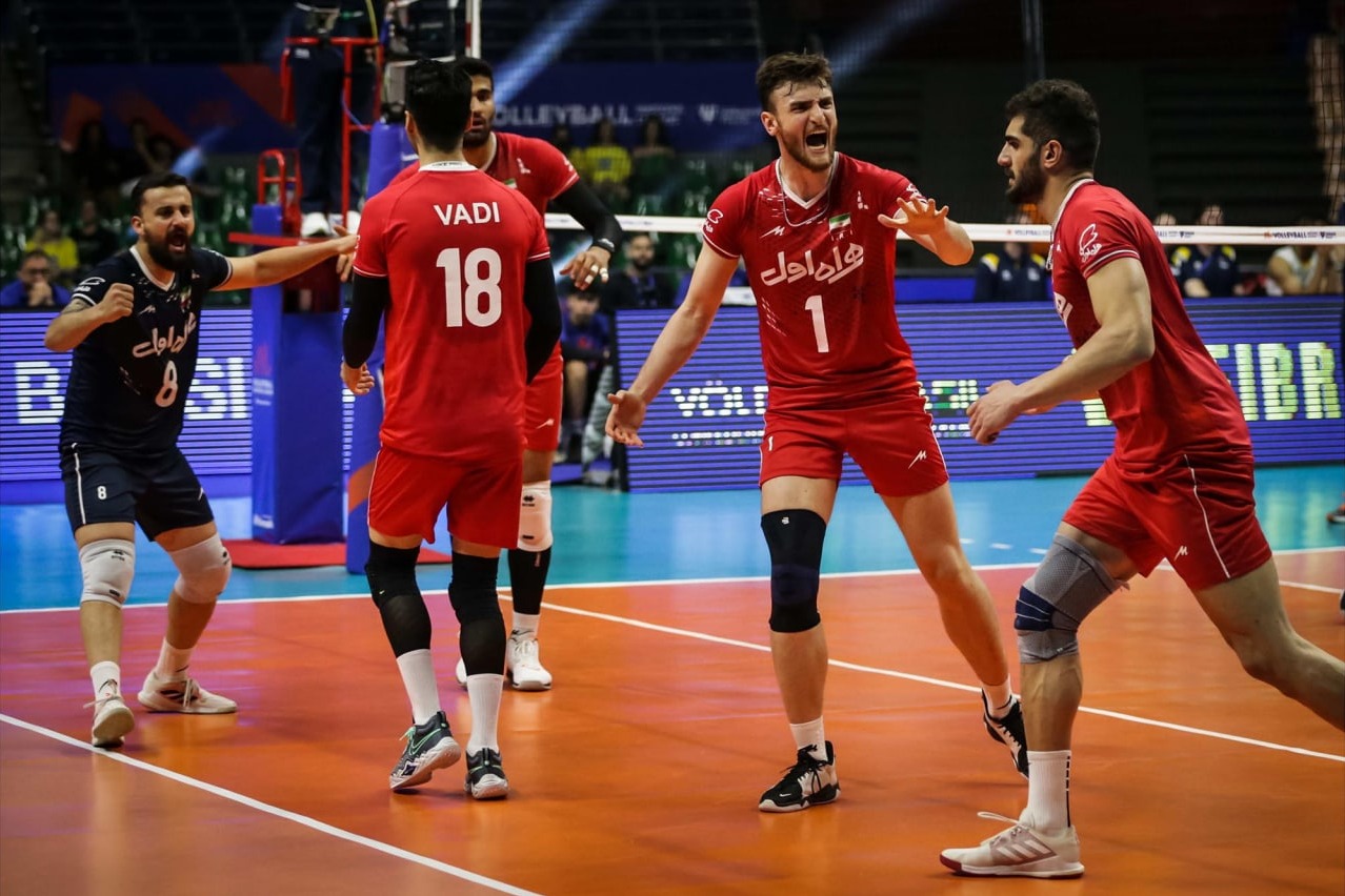 خلاصه بازی ایران 3-1 استرالیا (لیگ ملت های والیبال 2022)