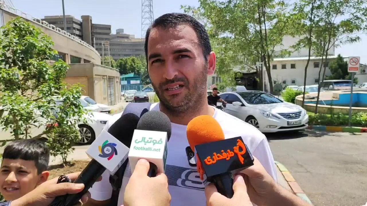 اختصاصی/ صحبتهای عزت پورقاز در پایان بازی دوستانه هوادار مقابل استقلال