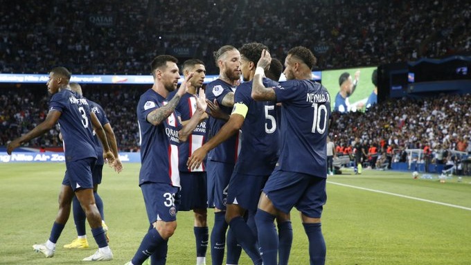 خلاصه بازی پاری سن ژرمن 5-2 مون پلیه