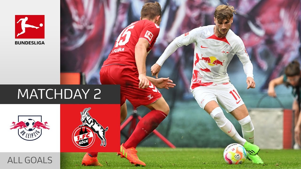 خلاصه بازی آربی لایپزیش 2-2 کلن (گلزنی ورنر)