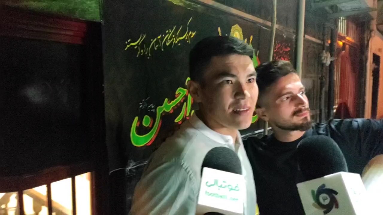 اختصاصی/ مصاحبه کوتاه شرزود تمیروف بعد از فسخ قرارداد با پرسپولیس