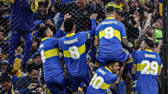 خلاصه بازی بوکاجونیورز 1-0 ریورپلاته