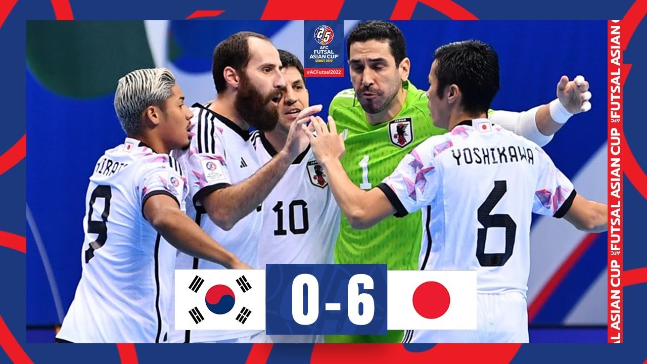 خلاصه بازی ژاپن 6-0 کره جنوبی (جام ملتهای فوتسال آسیا 2022)