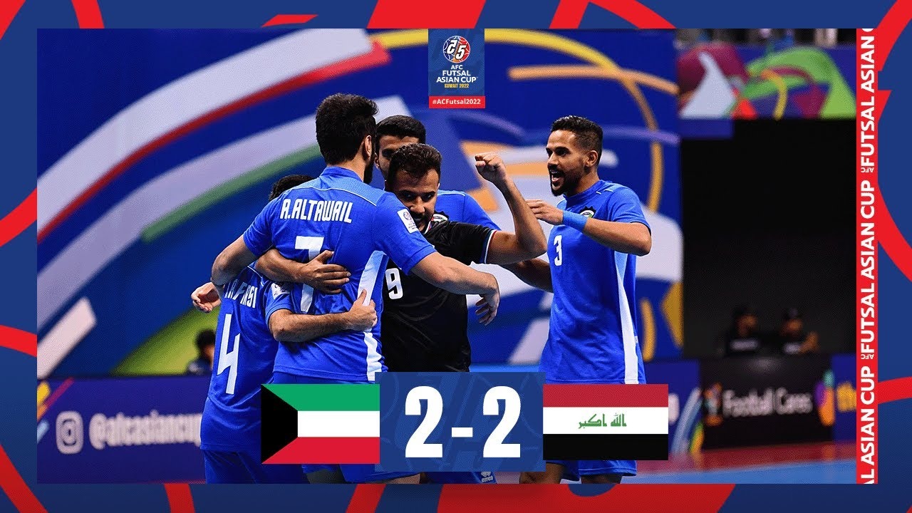 خلاصه بازی کویت 2-2 عراق (جام ملتهای فوتسال آسیا 2022)