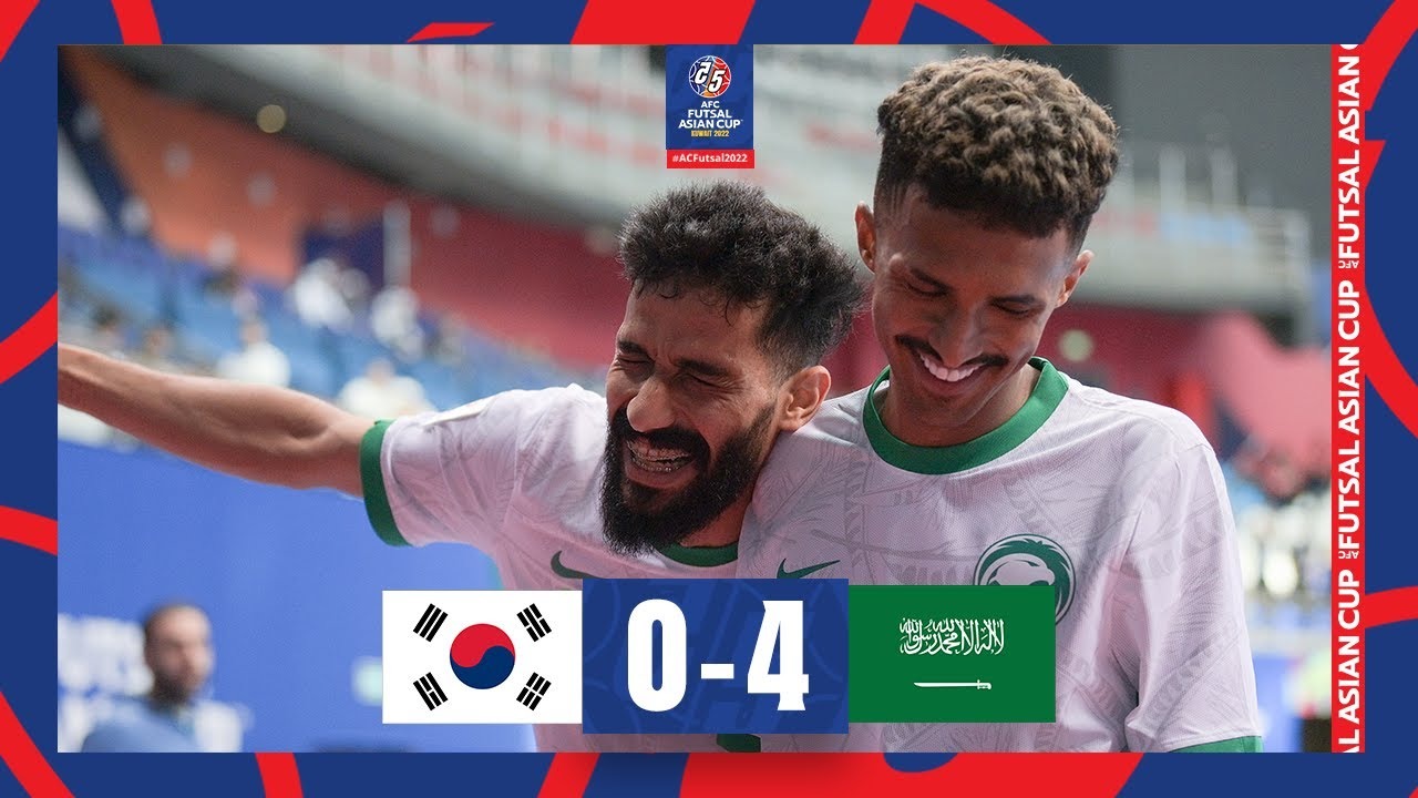 خلاصه بازی کره جنوبی 0-4 عربستان (جام ملتهای فوتسال آسیا 2022)