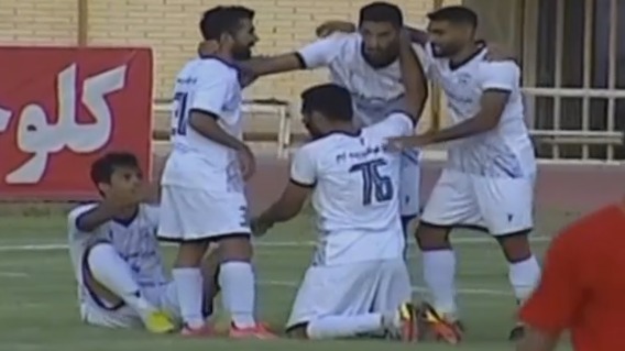 خلاصه بازی چادرملو اردکان 2-0 ون پارس اصفهان