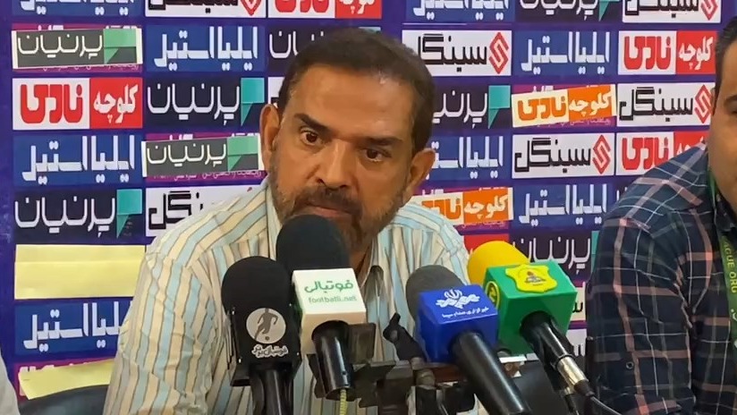 اختصاصی/ کنفرانس خبری بازی صنعت نفت آبادان 1-1 پیکان