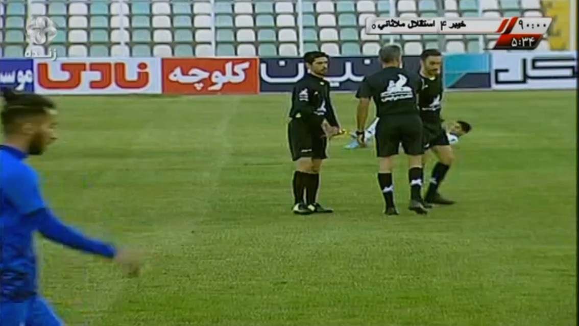 خلاصه بازی خیبر خرم آباد 4-0 استقلال ملاثانی