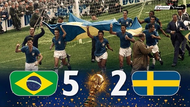 نوستالژی جام جهانی/ برزیل 5-2 سوئد (فینال جام جهانی 1958)