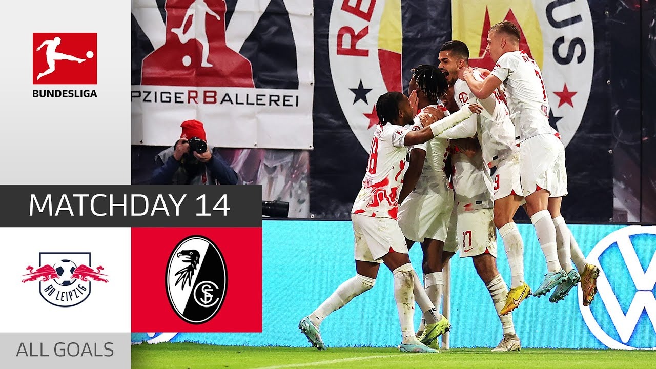 خلاصه بازی آربی لایپزیش 3-1 فرایبورگ