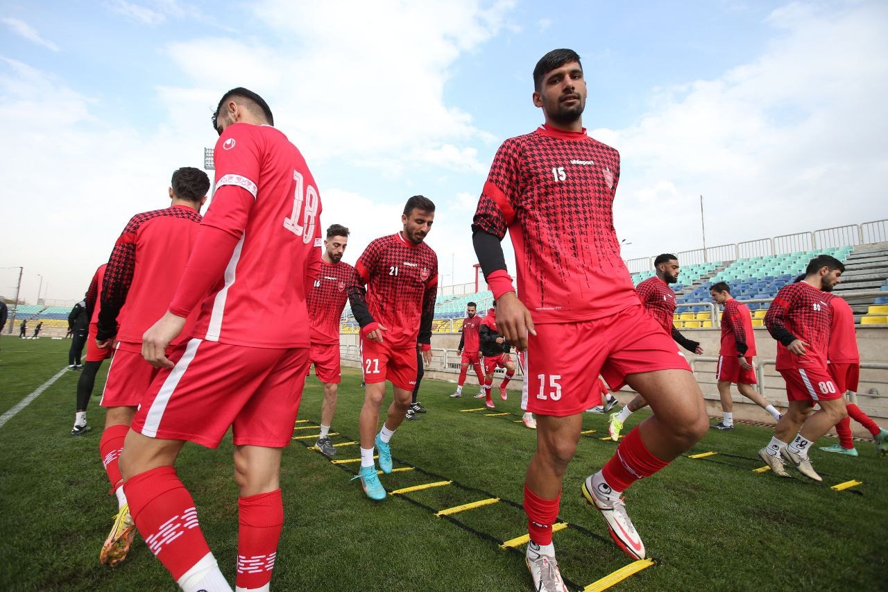 گزارش تصویری از تمرین تیم پرسپولیس در 26 آبان