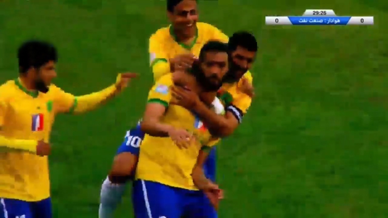 گل اول نفت آبادان به هوادار (سوپرگل شروین بزرگ)