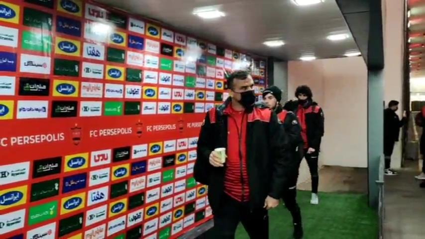 اختصاصی/ ورود کاروان پرسپولیس و فولاد به ورزشگاه آزادی