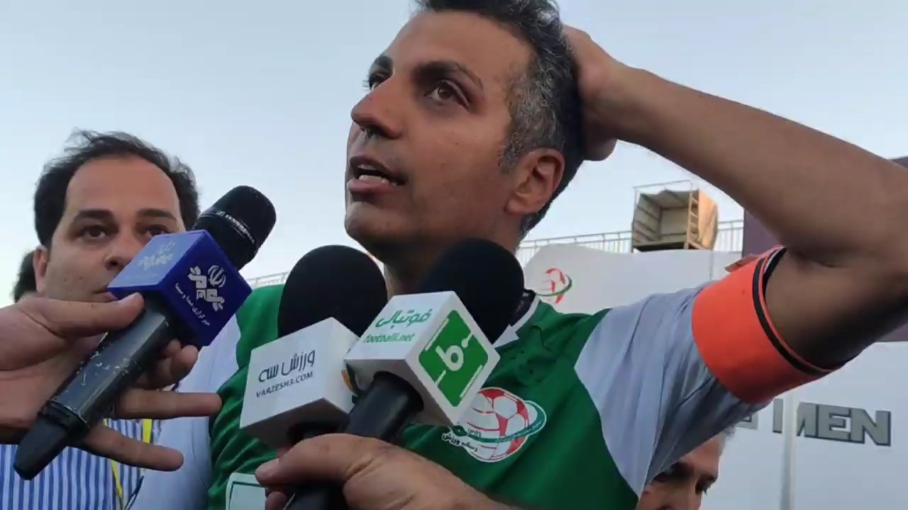 اختصاصی/ صحبت های عادل فردوسی پور در پایان بازی خیریه رسانه ورزش و منتخب اراک