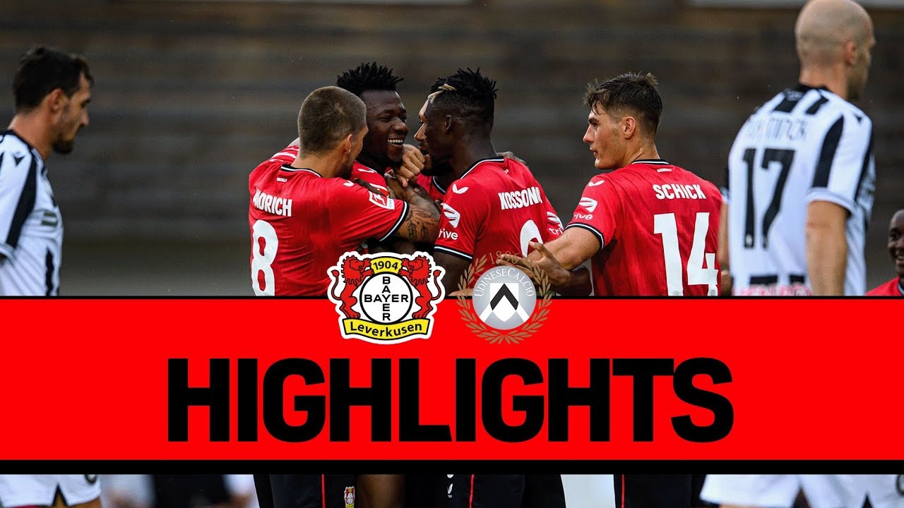 خلاصه بازی بایرلورکوزن 2-1 اودینزه