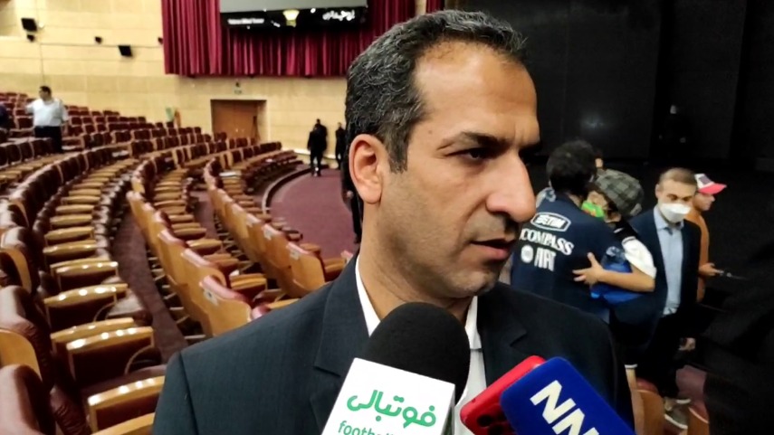 اختصاصی/ صحبت های داود پرهیزکار در پایان مراسم رونمایی از کاپ جام جهانی 2022