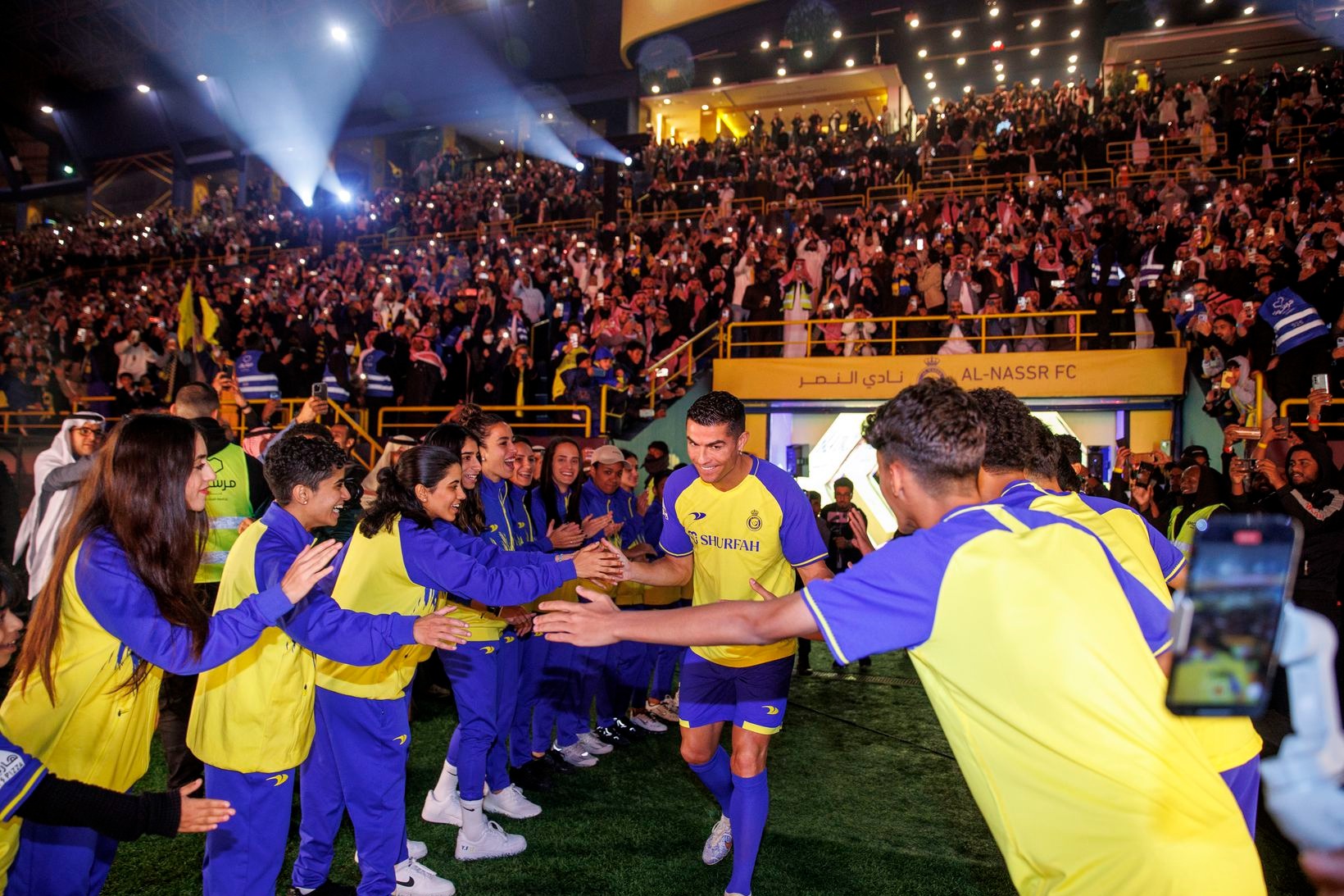 از معارفه رونالدو در رئال مادرید تا معارفه او در النصر(عکس)
