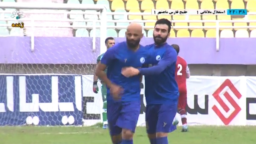 خلاصه بازی استقلال ملاثانی 1-1 خلیج فارس ماهشهر