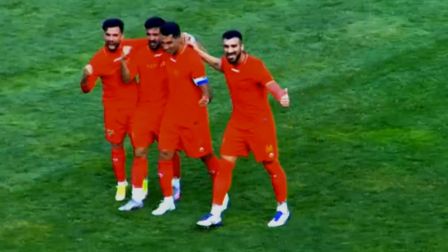 خلاصه بازی ون پارس اصفهان 3-0 شهرداری همدان