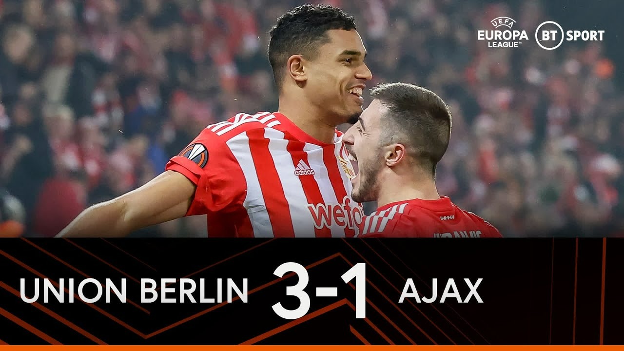 خلاصه بازی یونیون برلین 3-1 آژاکس (لیگ اروپا)