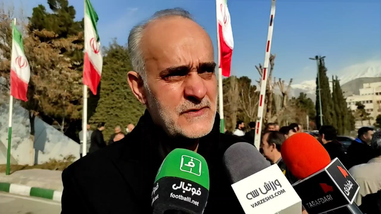 اختصاصی/ گفت و گو با مهدی محمدنبی در حاشیه مراسم تشییع اسماعیل احمدی
