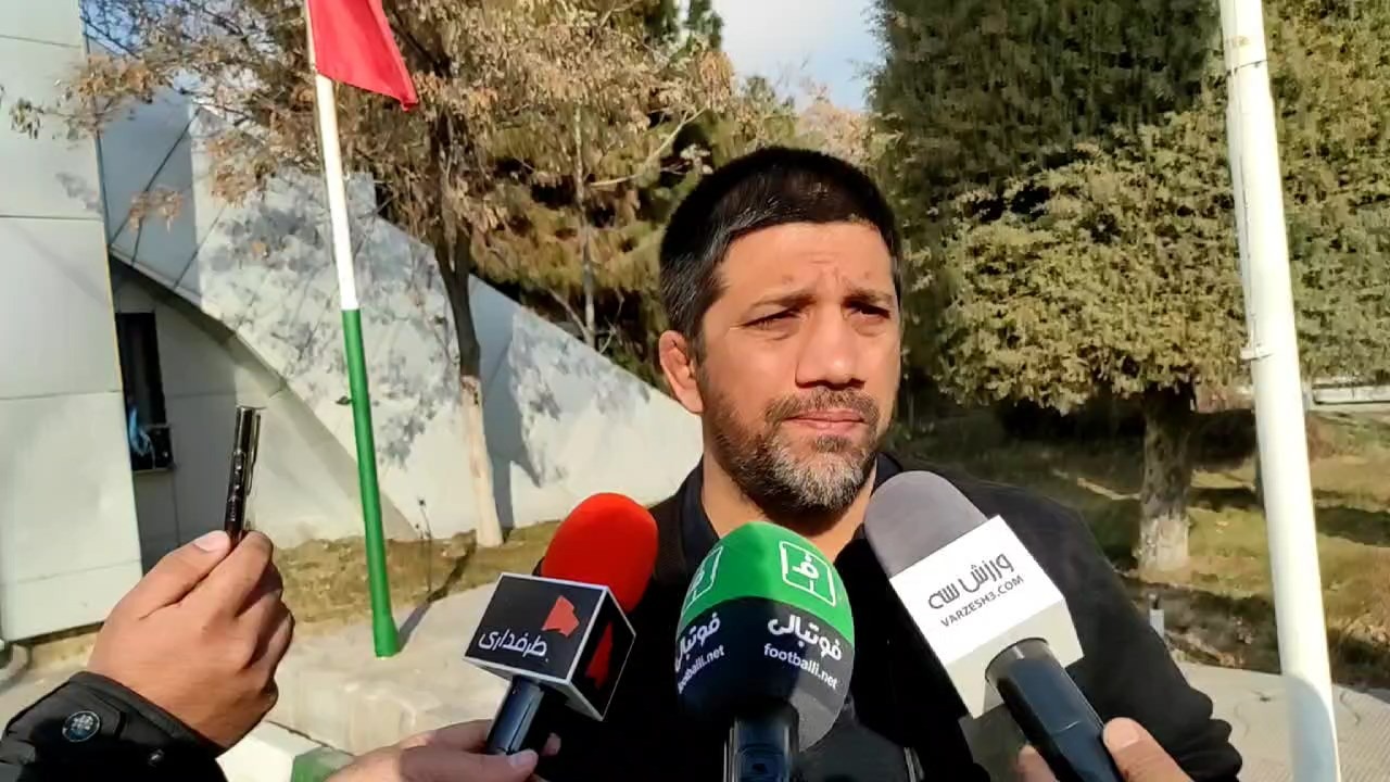 اختصاصی/ گفت و گو با علیرضا دبیر در حاشیه مراسم تشییع اسماعیل احمدی