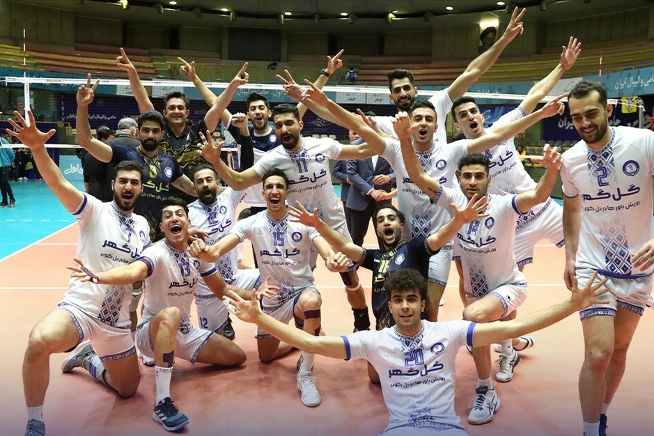لیگ دسته اول والیبال| قهرمانی گل گهر و نایب قهرمانی چادرملو