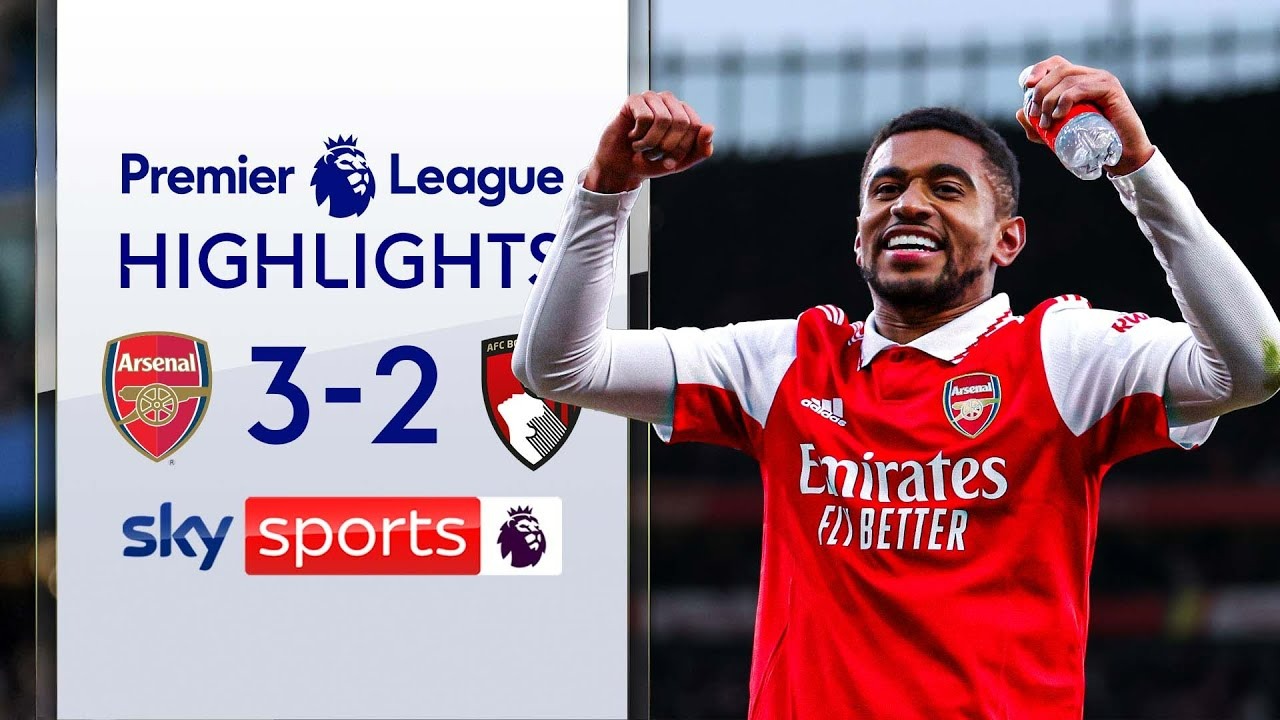 خلاصه بازی آرسنال 3-2 بورنموث