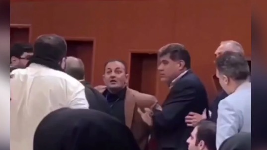 درگیری در مجمع انتخاباتی آذربایجان شرقی