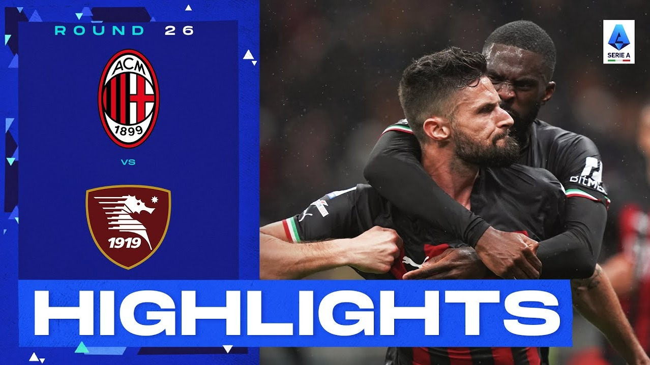 خلاصه بازی میلان 1-1 سالرنیتانا
