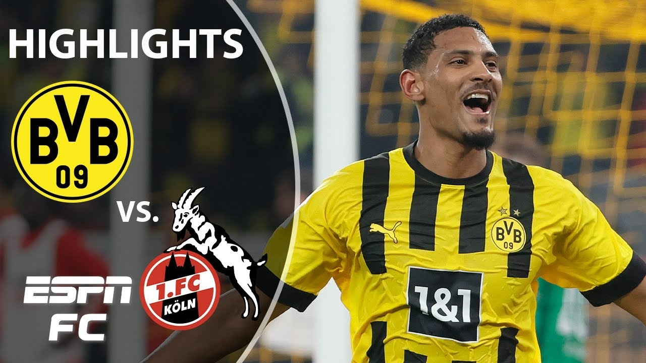 خلاصه بازی دورتموند 6-1 کلن
