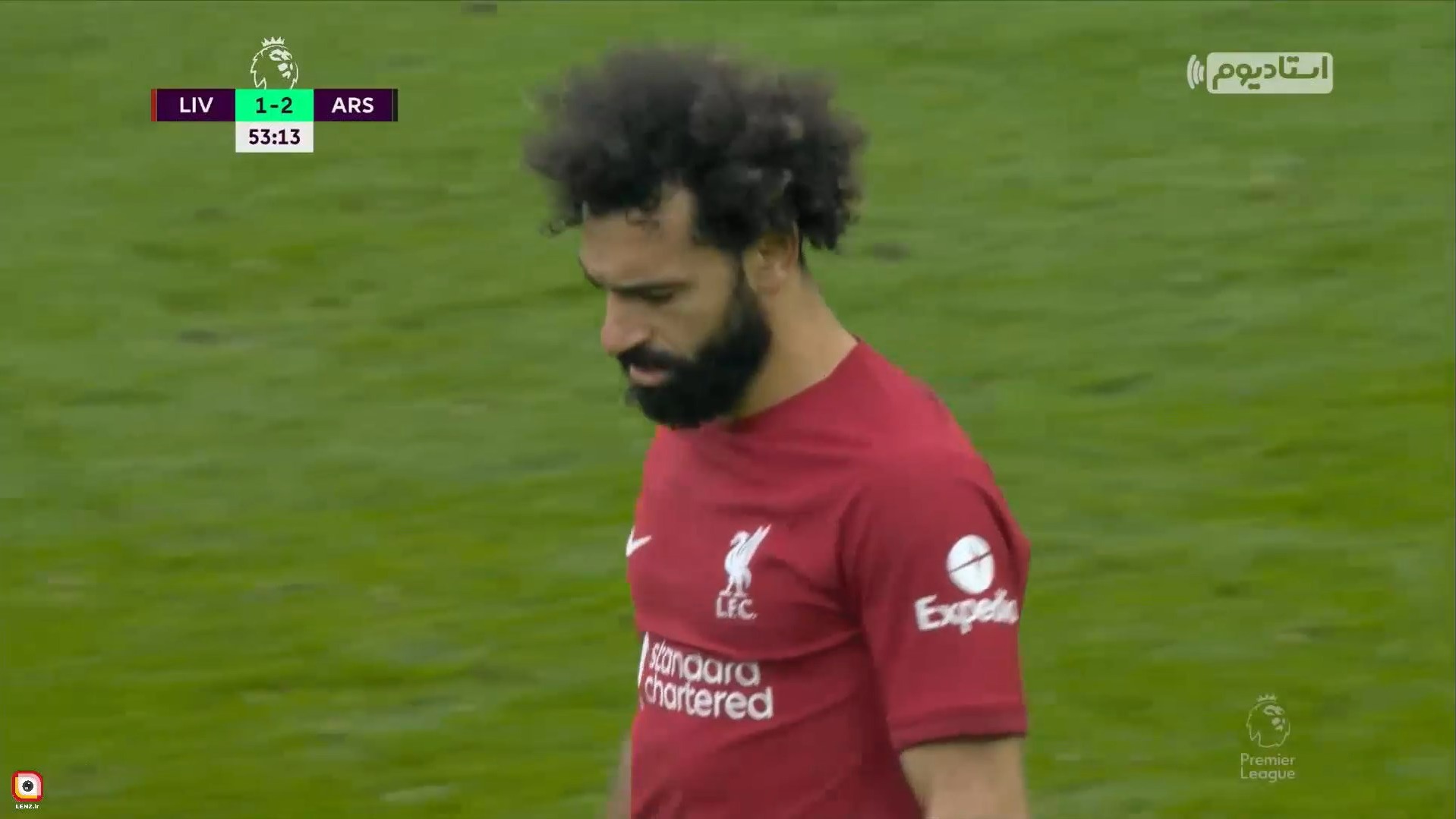 پنالتی هدر رفته محمد صلاح مقابل آرسنال