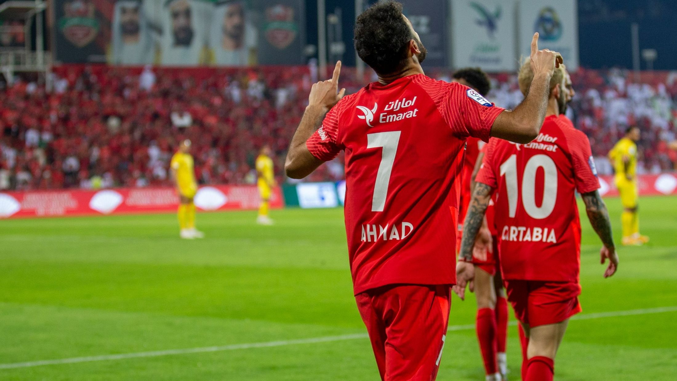 گل اول شباب الاهلی به الوصل توسط احمد نوراللهی