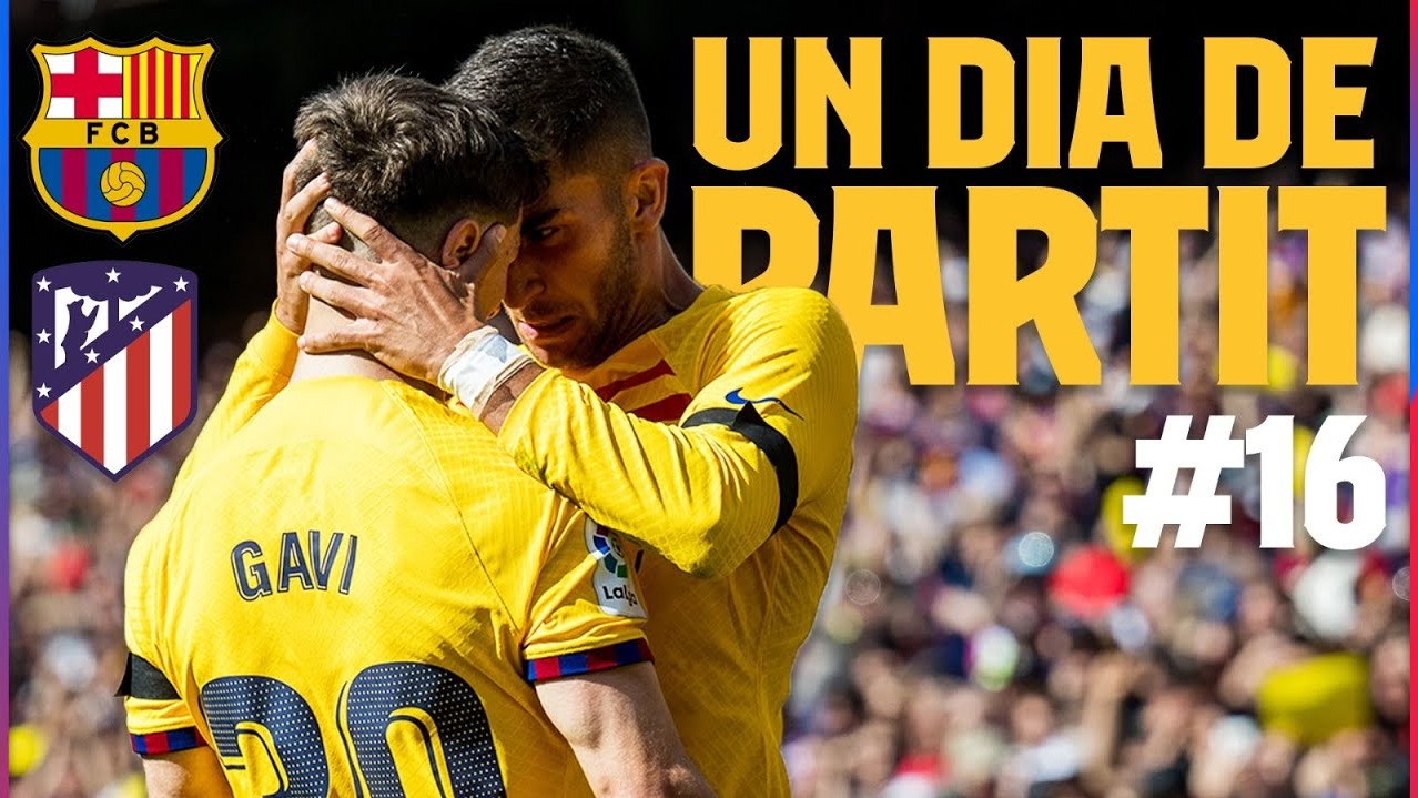 حواشی بازی بارسلونا 1-0 اتلتیکو مادرید از زاویه دوربین باشگاه بارسلونا