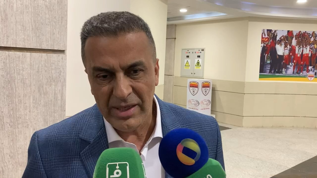 اختصاصی/ گفت و گو با مسعود مرادی در پایان دیدار فولاد و آلومینیوم اراک