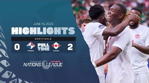خلاصه بازی کانادا 2-1 پاناما (گل زیبای آلوفونسو دیویس)
