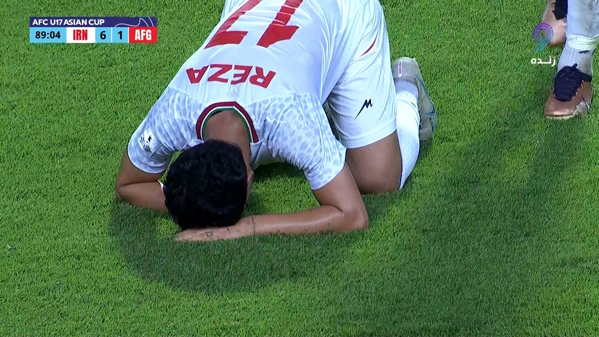 گل ششم نوجوانان ایران به نوجوانان افغانستان (قندی پور)
