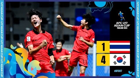 خلاصه بازی نوجوانان کره جنوبی 4-1 نوجوانان تایلند